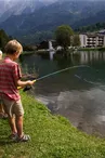 Fishing in the Chavants Lake