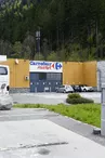 Motorhome service area in Chamonix