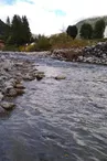 Fishing in the Arve river